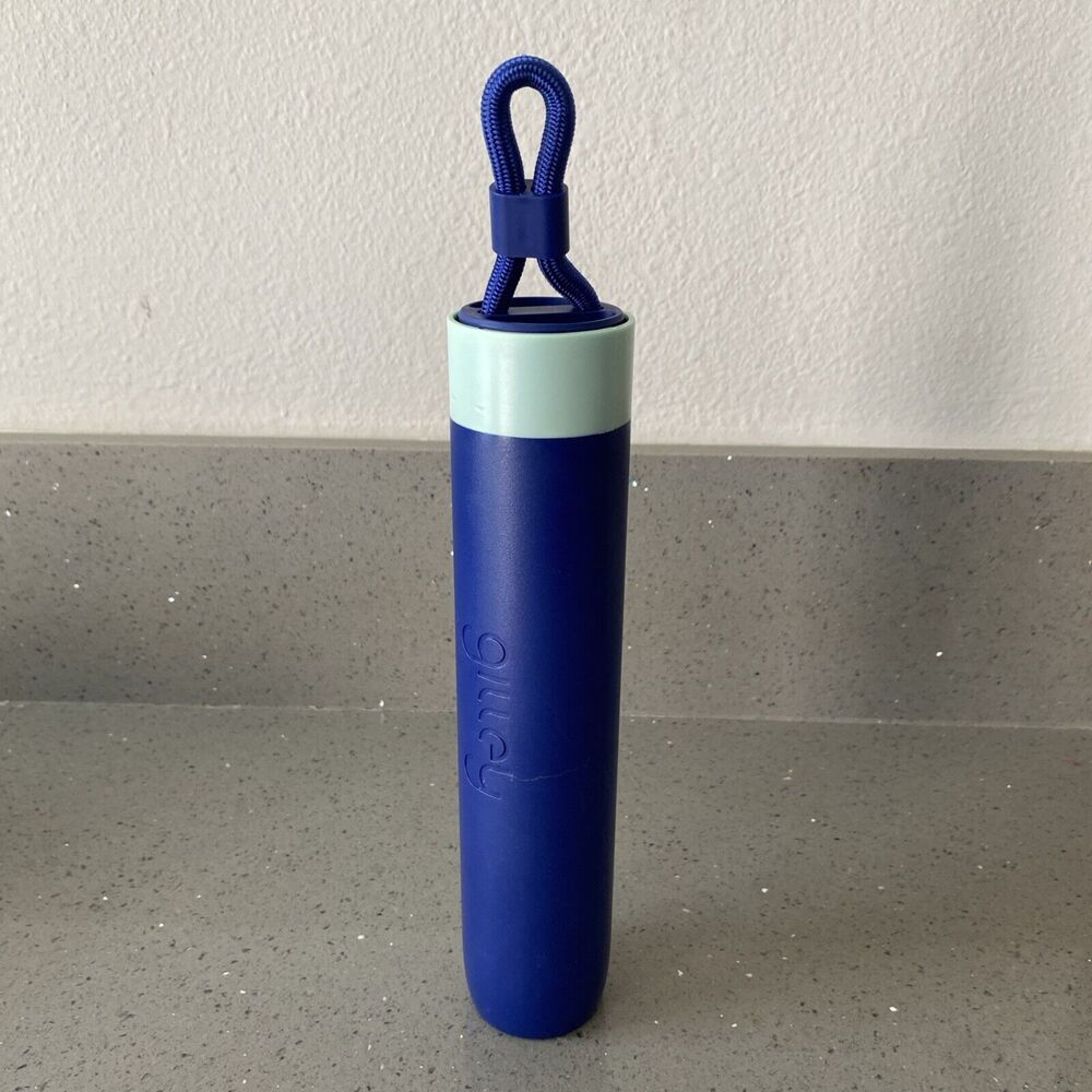 Gilley Modern Umbrella with a Watertight Twist Blue